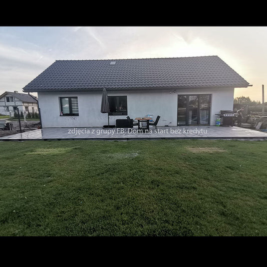 Dom parterowy do 100m2 idealny dla małej rodziny. Zobacz projekt!