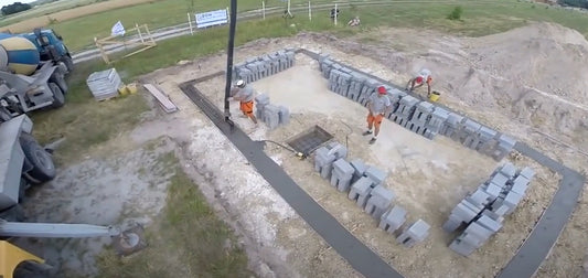 Zalewanie betonem ławy fundamentowej – jak wykonać fundamenty pod budowę domu w 2025 roku?