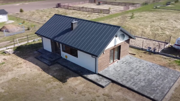 Projekt domu szkieletowego do 70m2