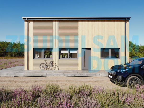 Dom do 70m2 projekt