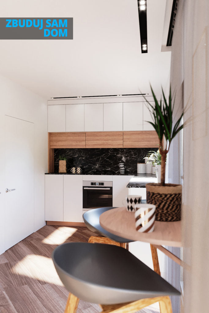 Projekt domu bez pozwolenia 35m2