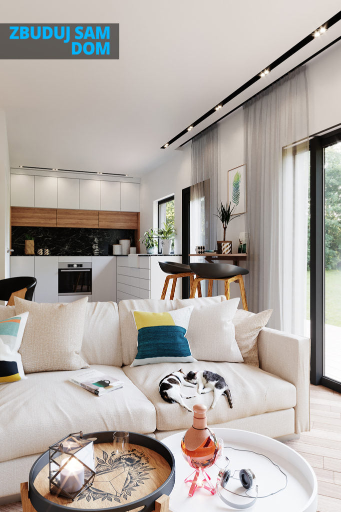 Projekt domu bez pozwolenia 35m2