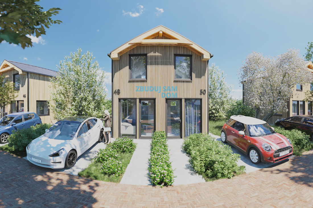 Budowa murowanego domku 35 m² na działce ROD.