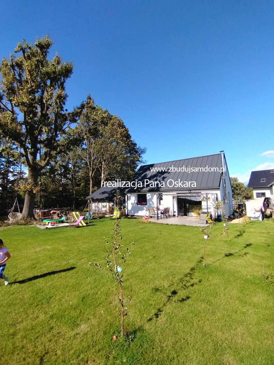 Fajny projekt domu do 70m2 prosty w budowie z dodatkami