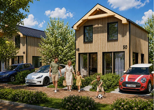 Projekt bliźniaka 35m2 bez pozwolenia