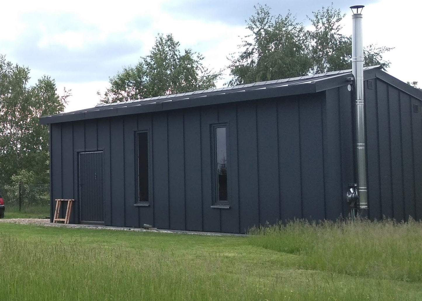 Projekt garażu 35m2 na zgłoszenie, projekt garaż, garaż bez pozwolenia na budowę